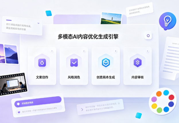 阳信县AI智能内容优化创新 多模态生成技术丰富数字内容创作生态