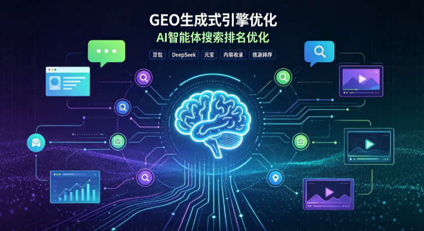 阳信县GEO 浪潮来袭：生成式引擎优化崛起，创作者争抢豆包、DeepSeek、元宝智能体流量入口